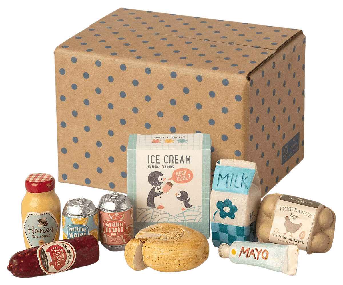 Miniature Grocery Box