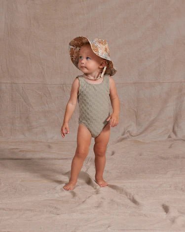 Moxie One - Piece || Laurel Check - LAST 4/5Y & 6/7Y