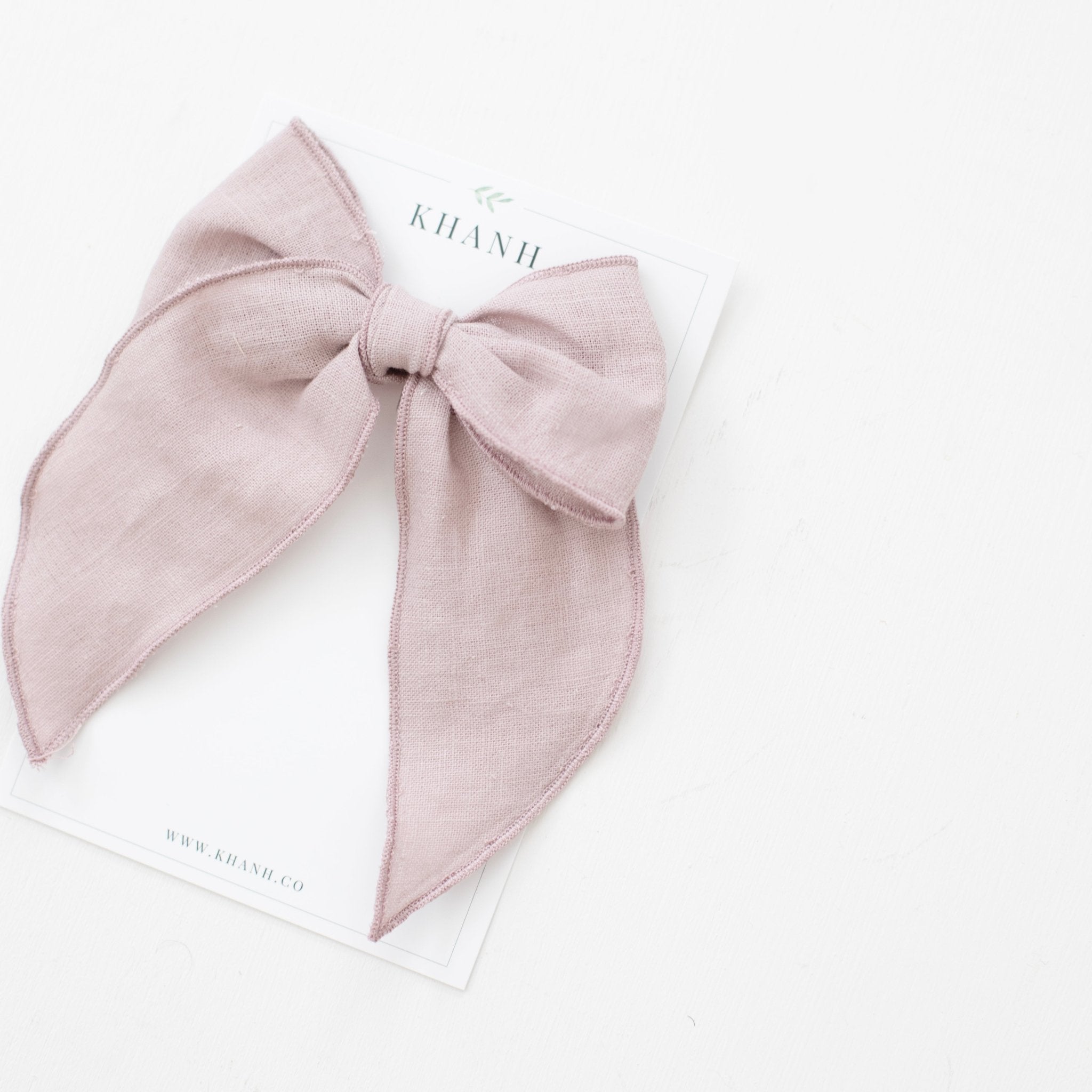 Old Mauve | Oversized Whimsical Bow
