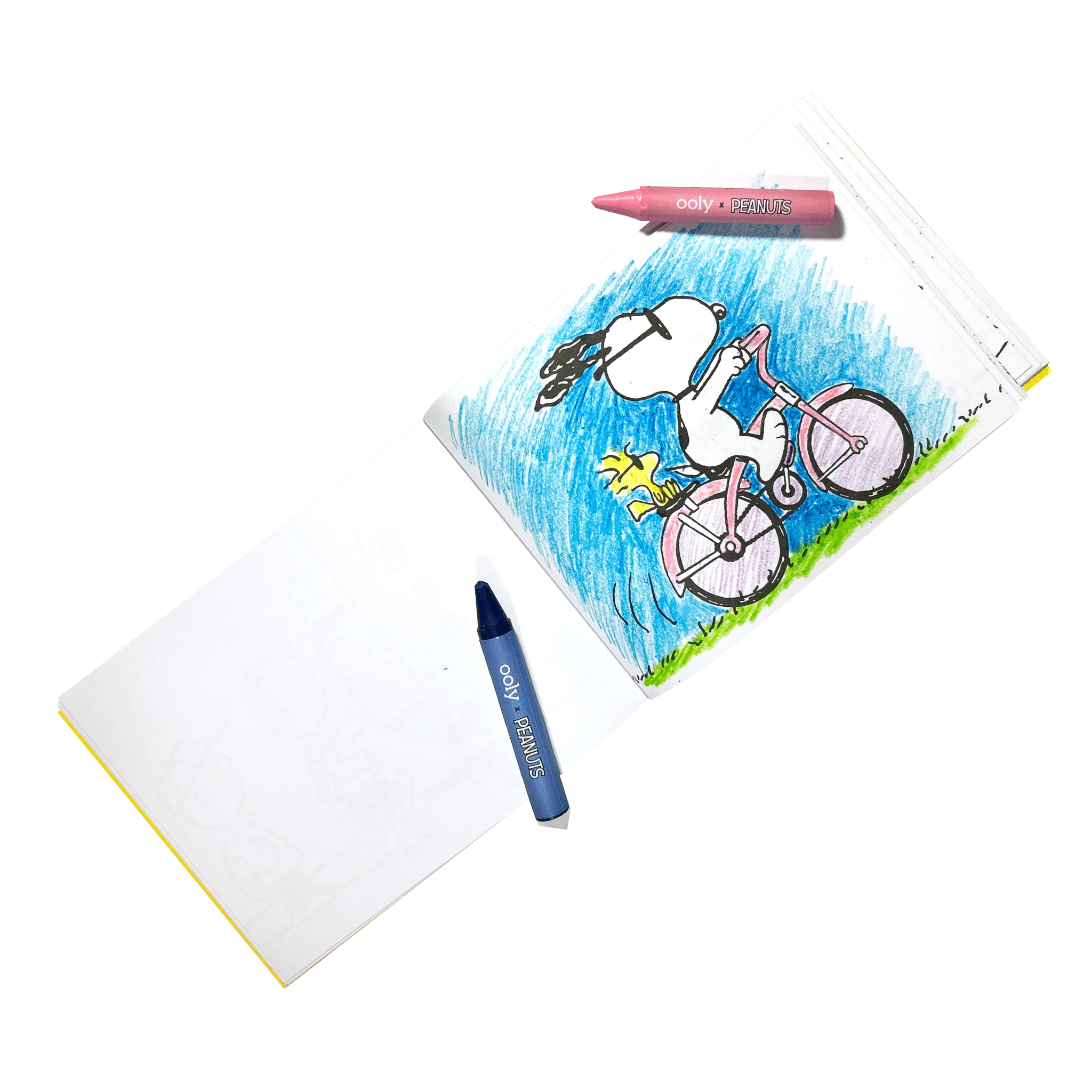 OOLY x Peanuts: Snoopy School Coloring Travel Kit