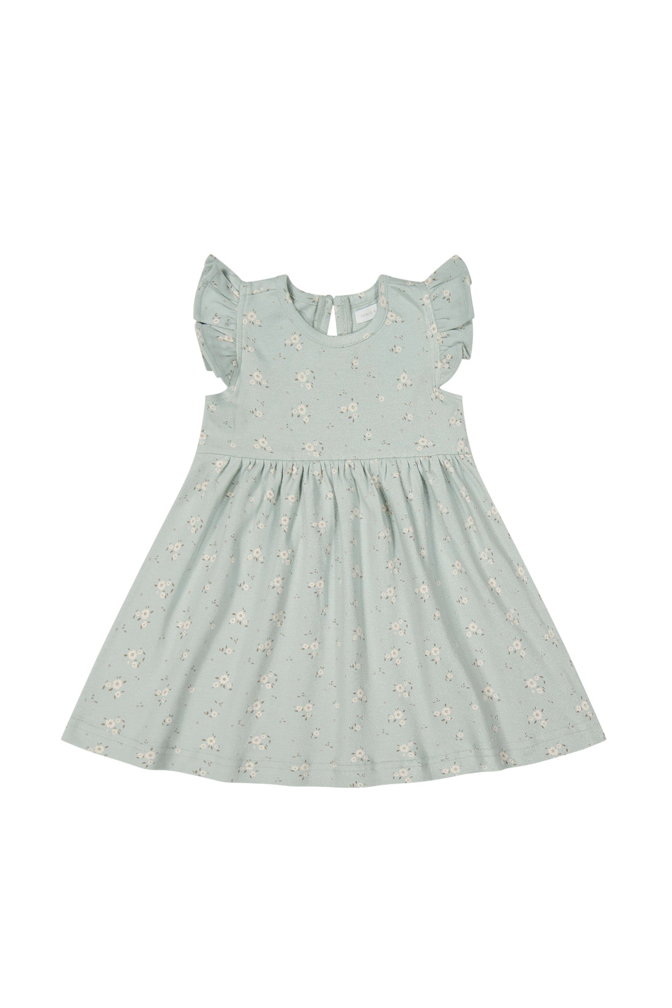 Organic Cotton Ada Dress || Lulu Blue - LAST 5Y & 6Y