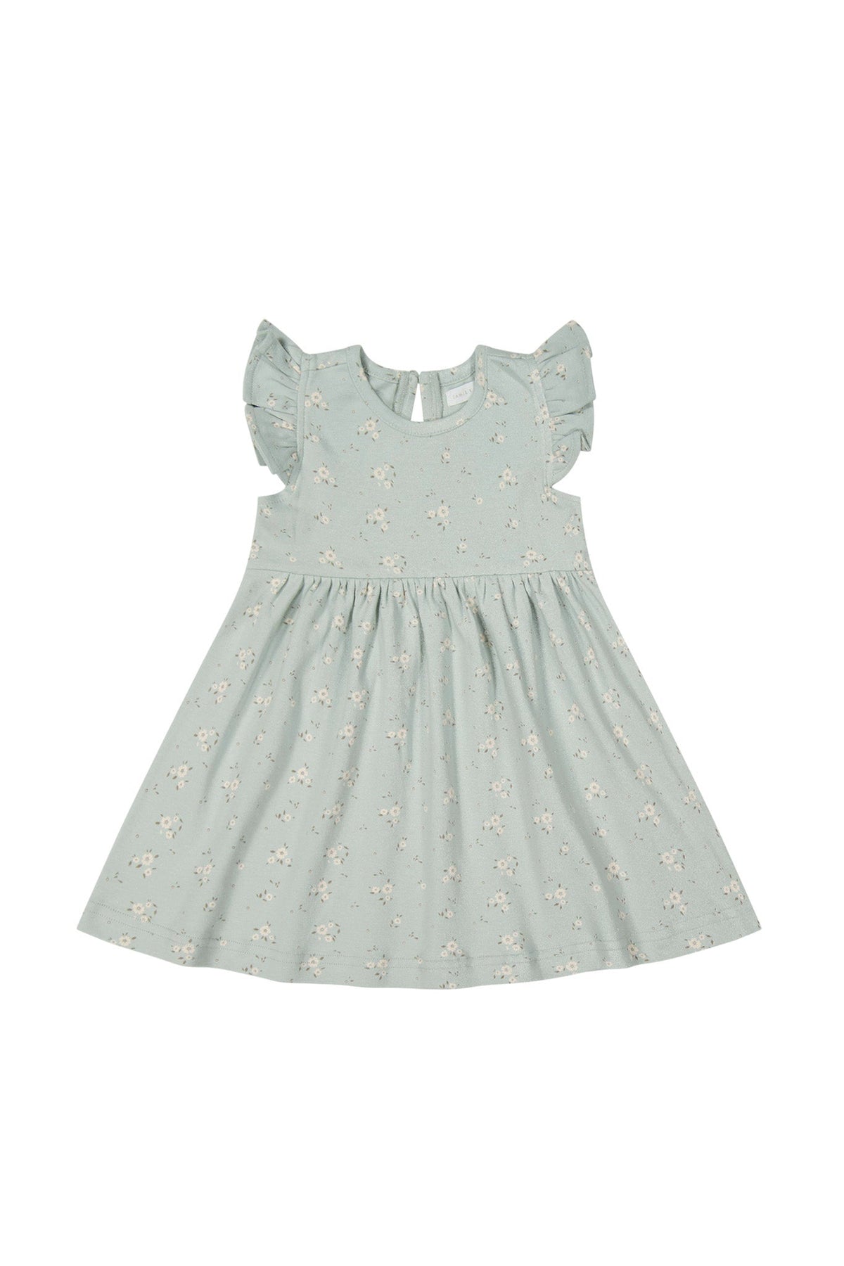 Organic Cotton Ada Dress || Lulu Blue