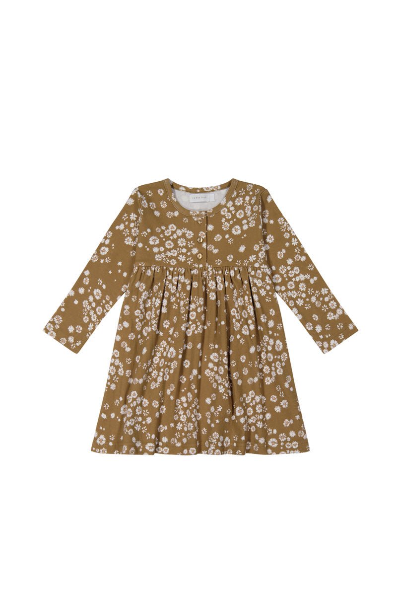 Organic Cotton Bridget Dress - Daisy Floral