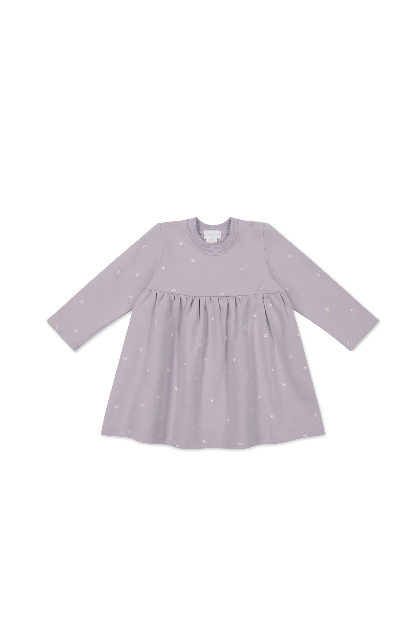 Organic Cotton Charlotte Dress || Annie Ditzy Violet Ice