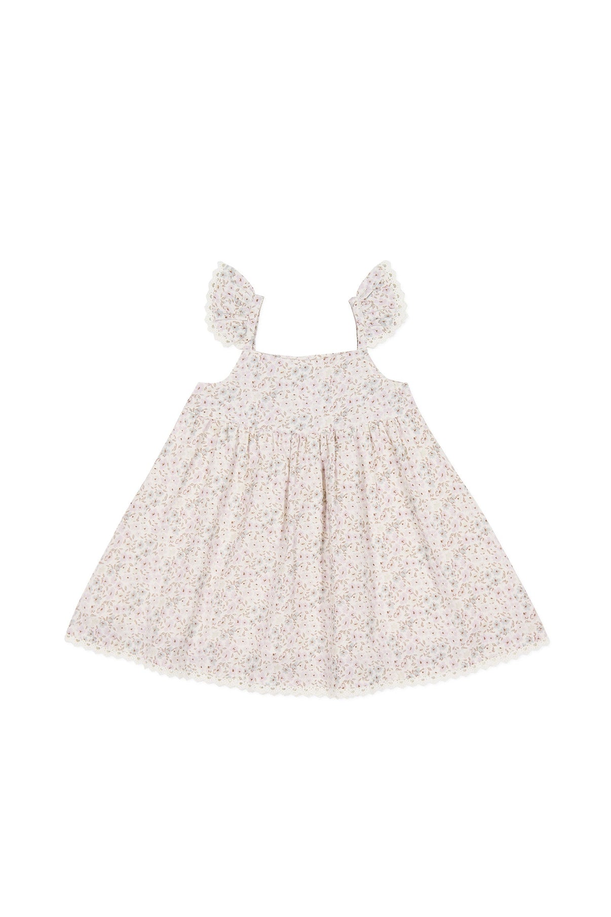 Organic Cotton Elodie Dress || Fifi Violet