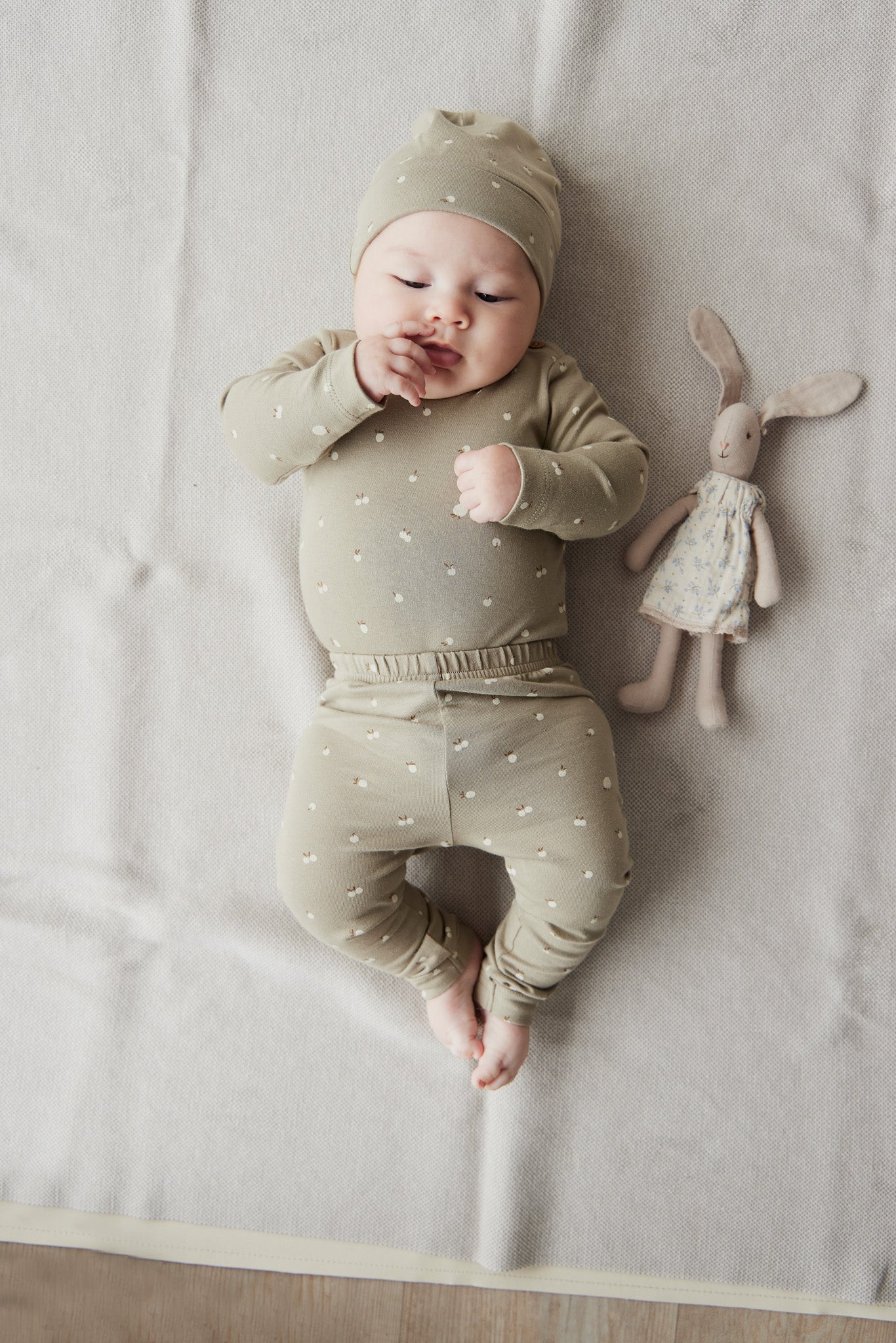 Organic Cotton Fernley Bodysuit - Apples Seneca Rock | LAST 0/3M & 2Y
