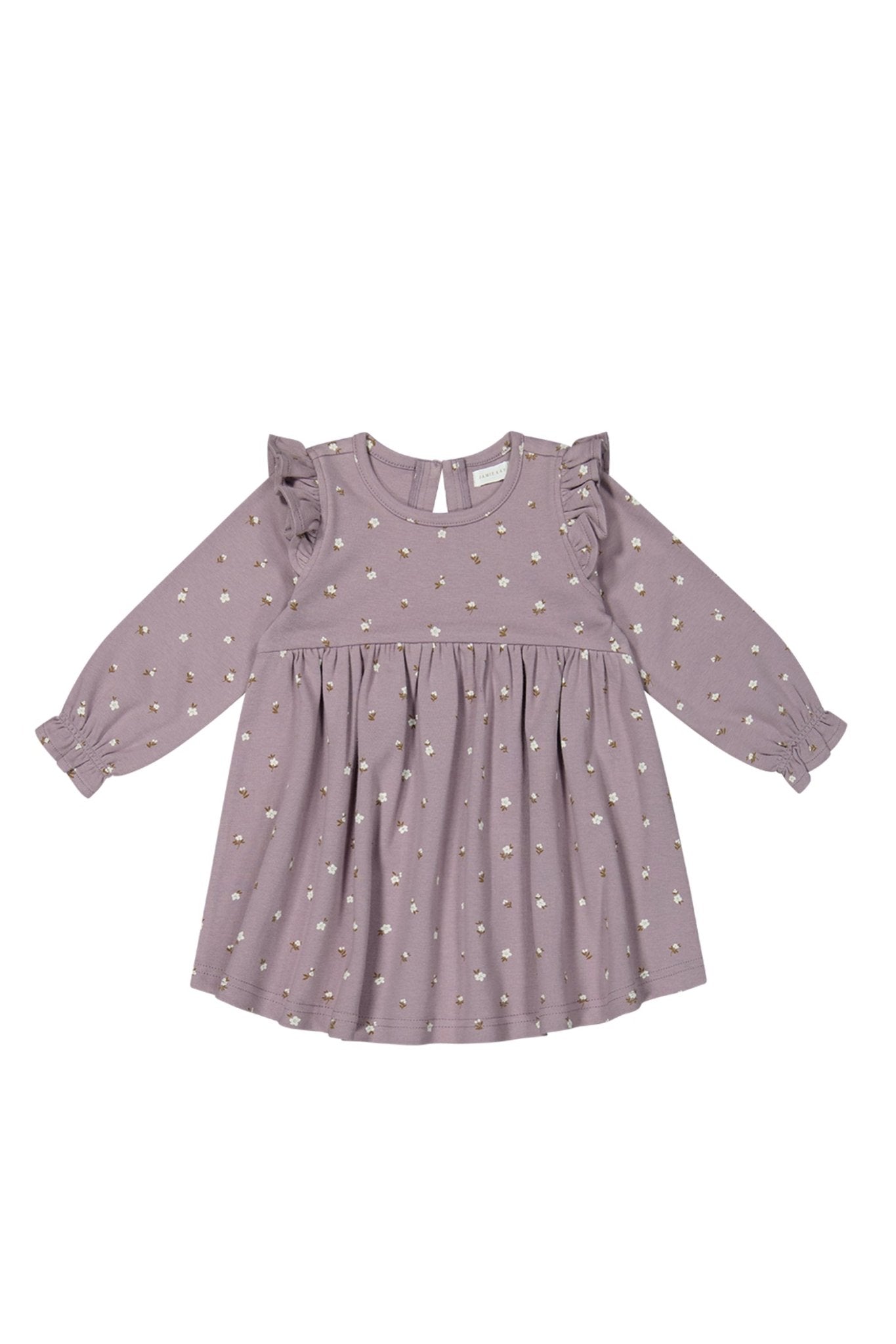 Organic Cotton Frankie Dress - Goldie Quail