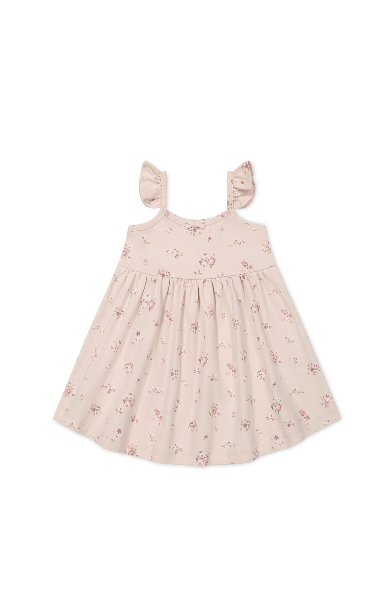 Organic Cotton Gracelyn Dress || Petite Fleur Soft Peony