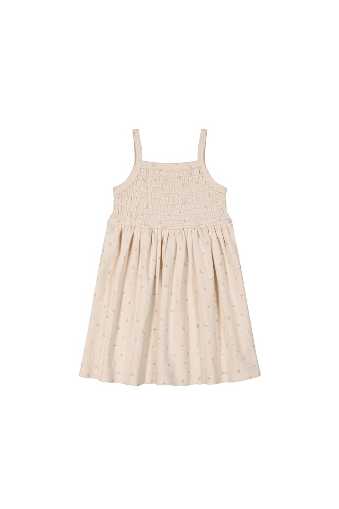 Organic Cotton Kaia Dress - Elenore Pink Tint