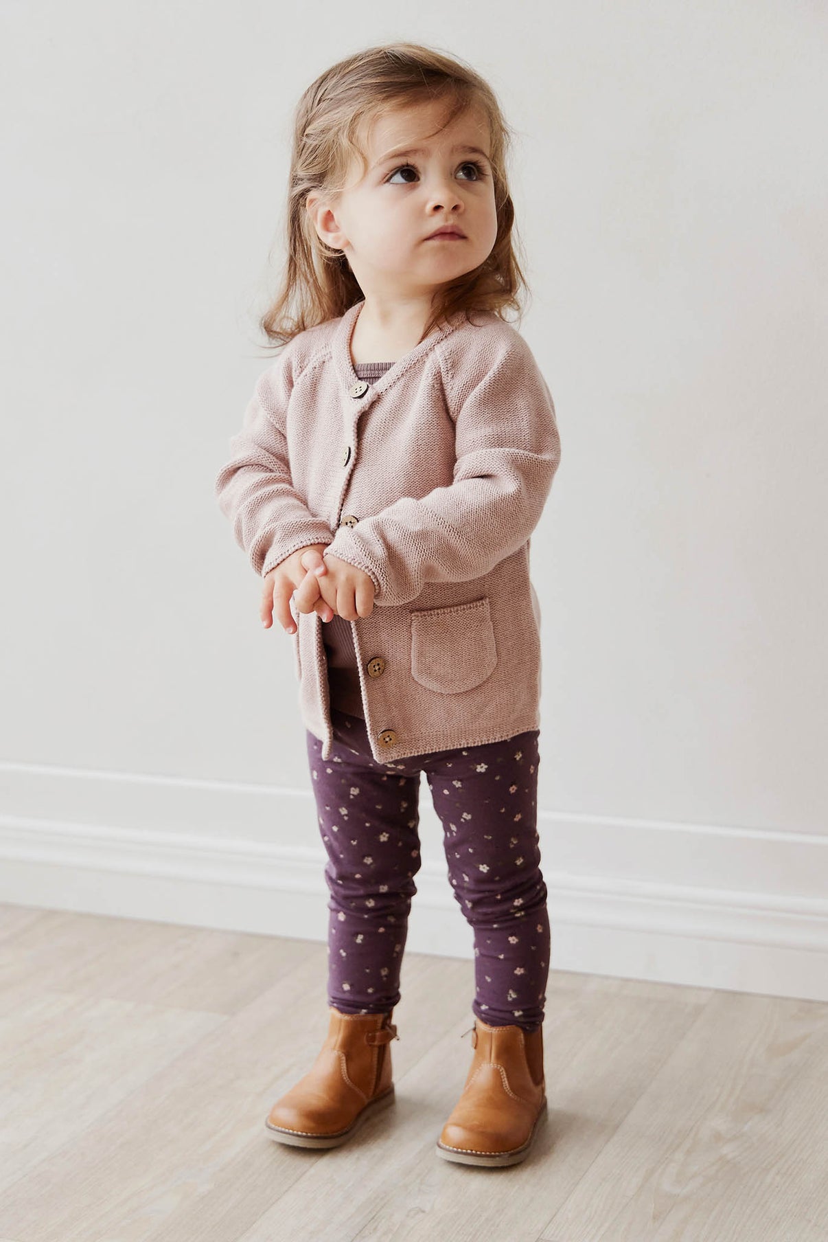 Organic Cotton Legging || Goldie Huckleberry Sparse