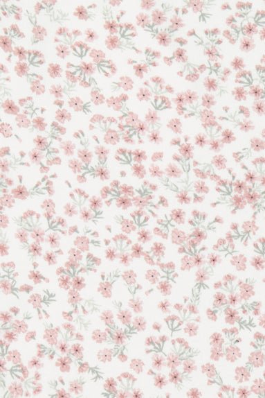 Organic Cotton Long Sleeve Bodysuit - Posy Floral