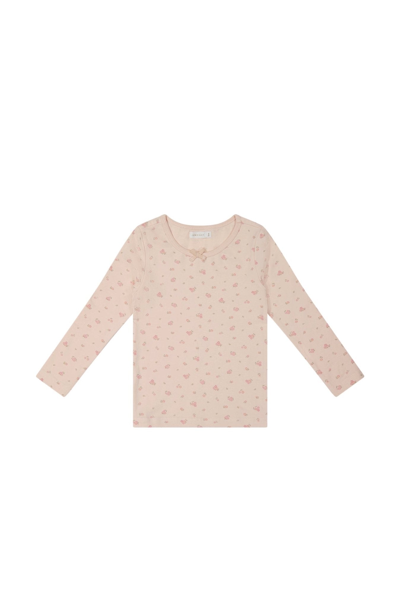 Organic Cotton Long Sleeve Top - Irina Shell