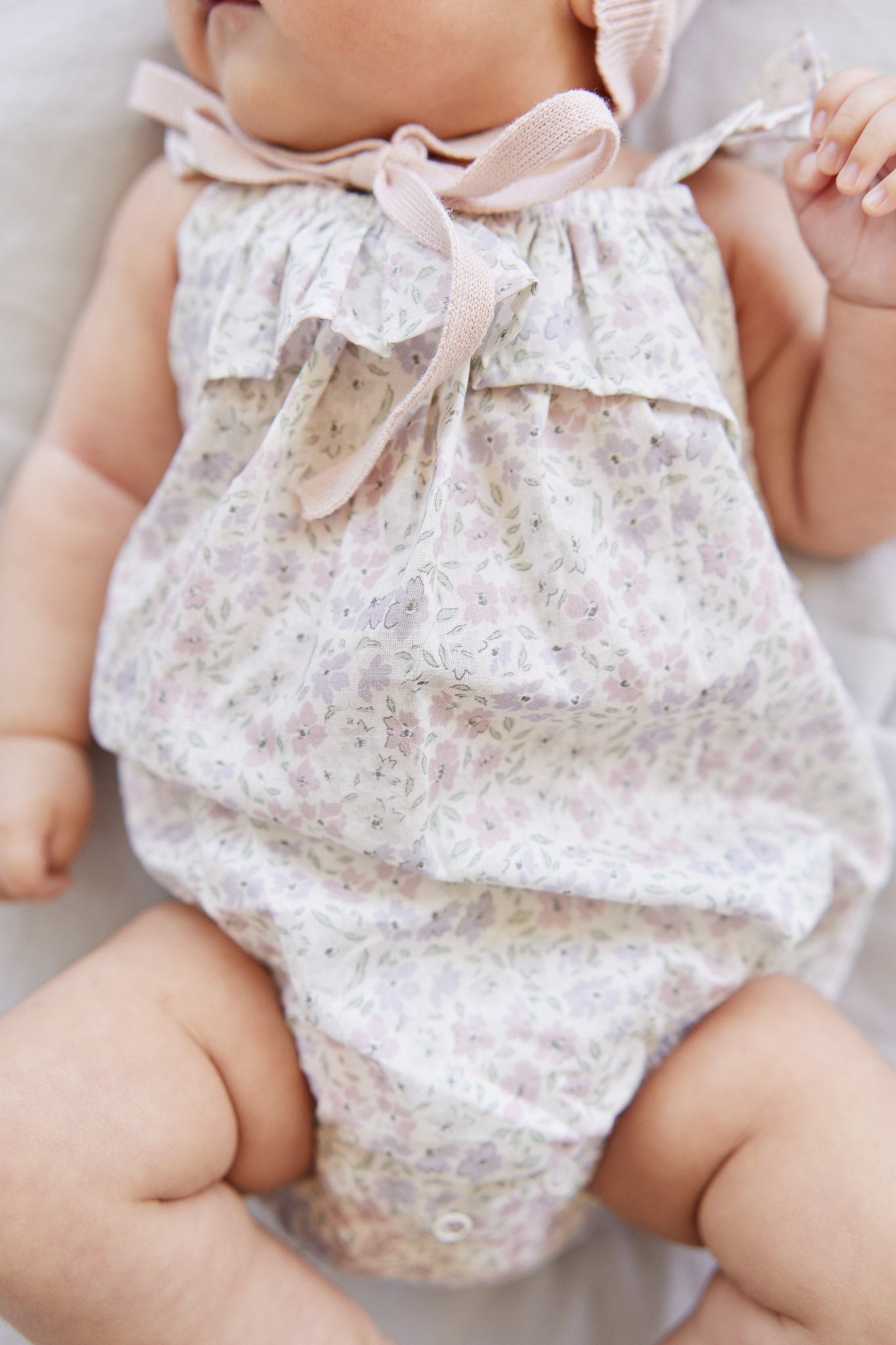 Organic Cotton Mallory Onepiece - Fifi Lilac