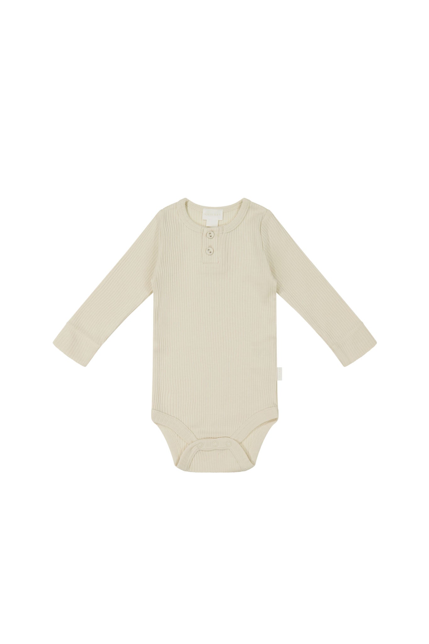 Organic Cotton Modal Long Sleeve Bodysuit || Cloud