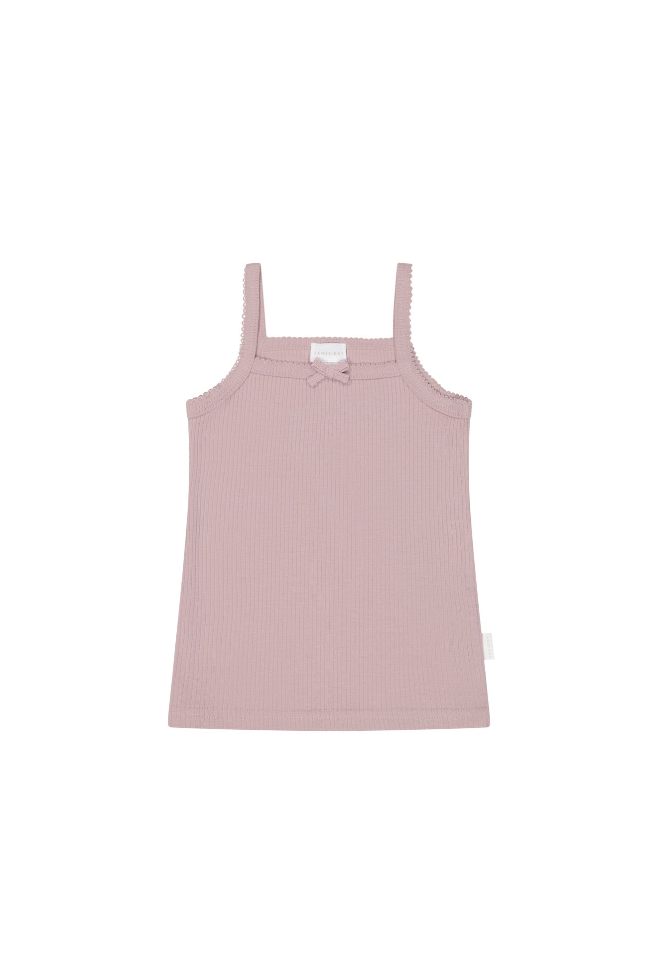 Organic Cotton Modal Singlet - Blossom