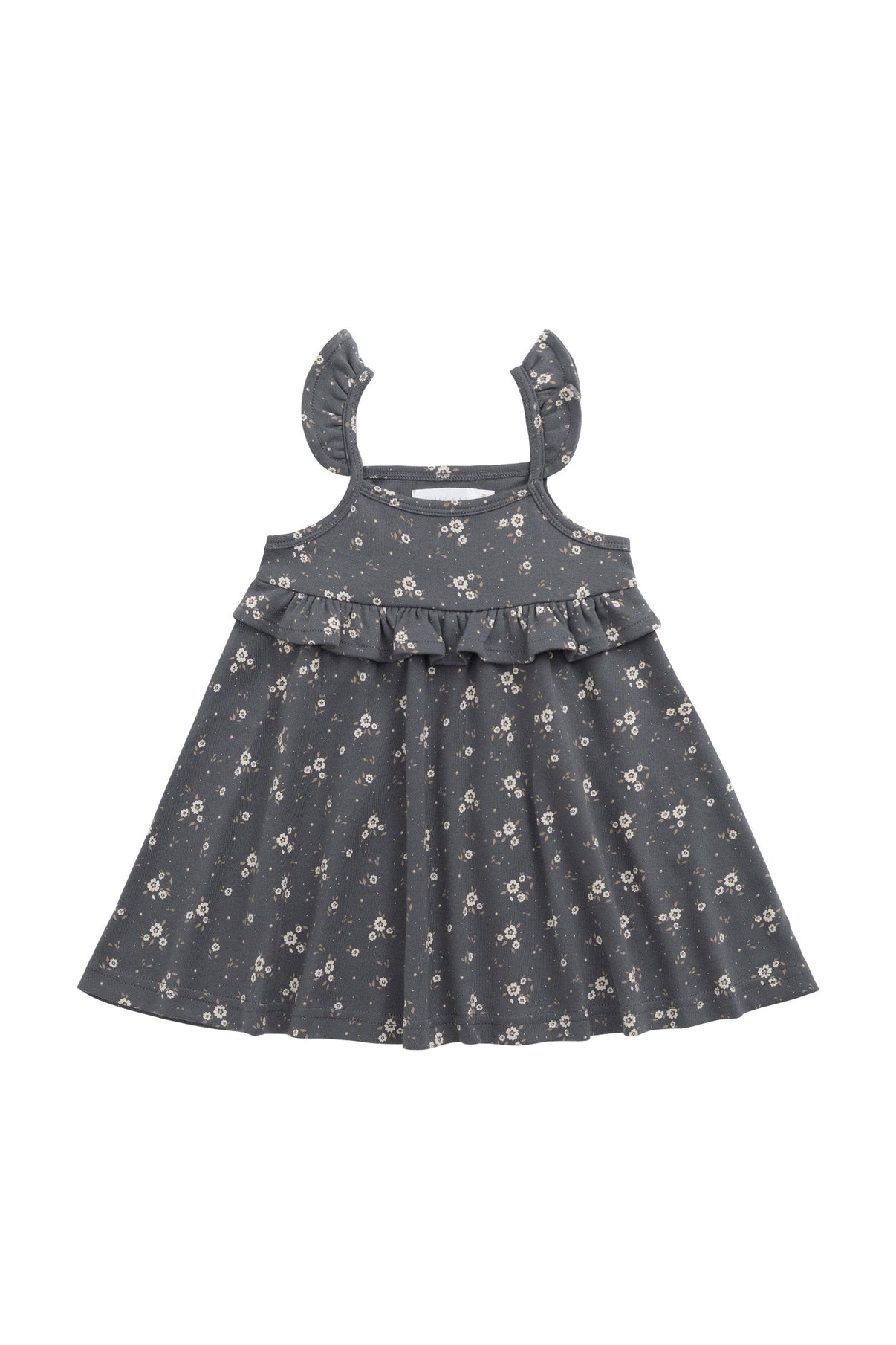 Organic Cotton Molly Dress || Lulu Bloom Lava