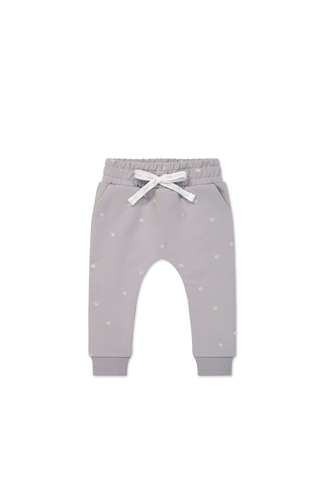 Organic Cotton Morgan Track Pant || Annie Ditzy Violet Ice