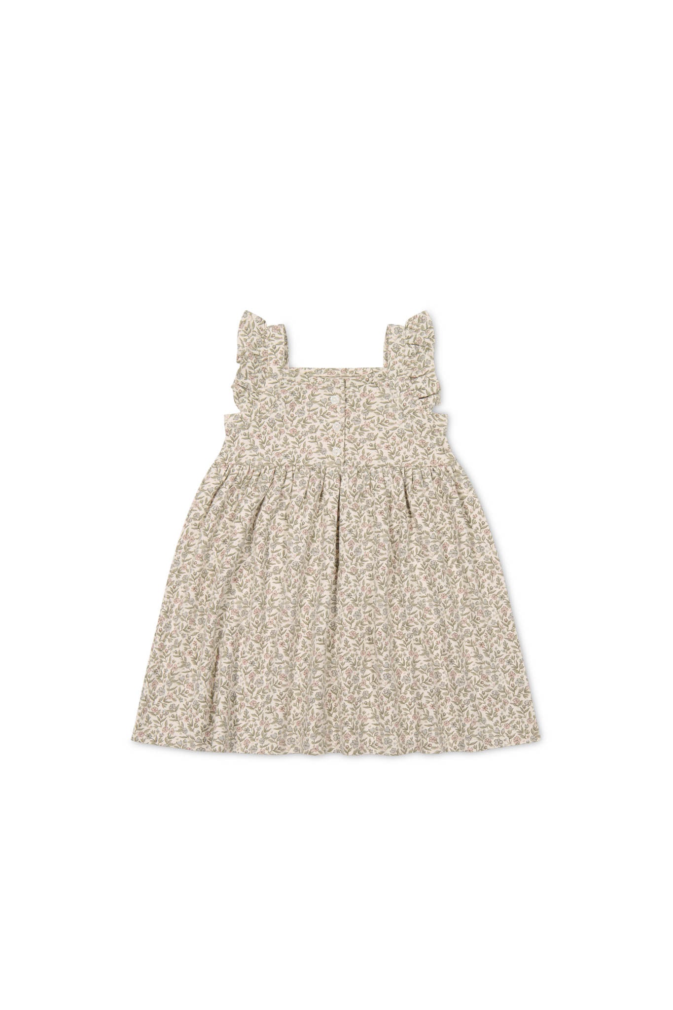 Organic Cotton Romy Dress | Ariella Eggnog - LAST 6/12M & 7Y