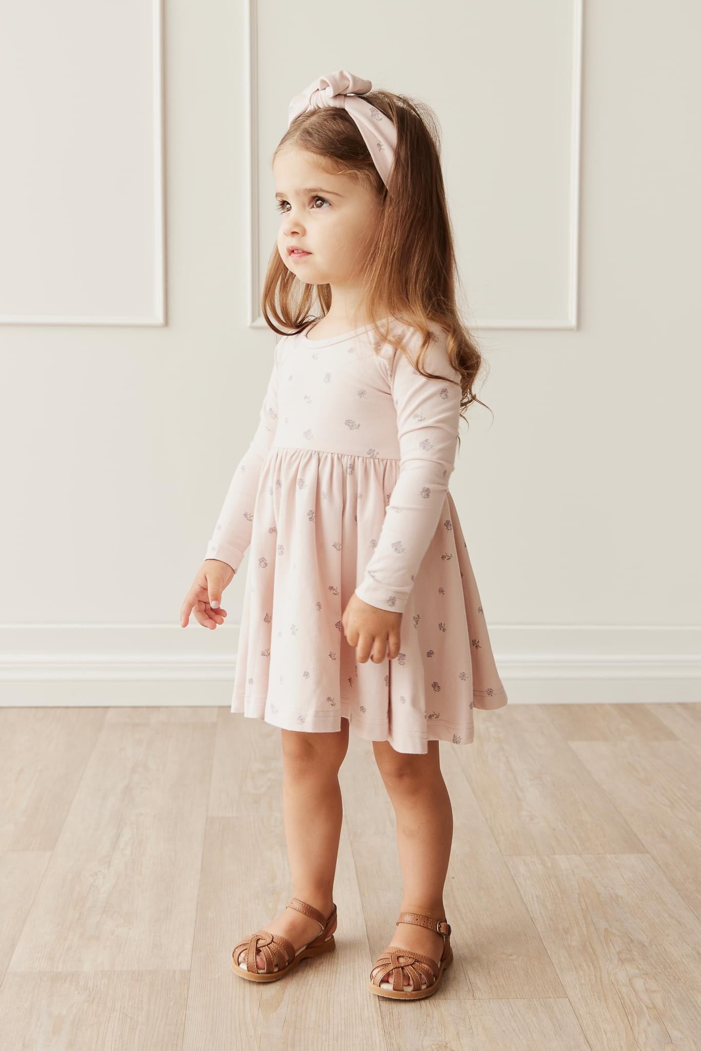 Organic Cotton Tallulah Dress || Meredith Violet