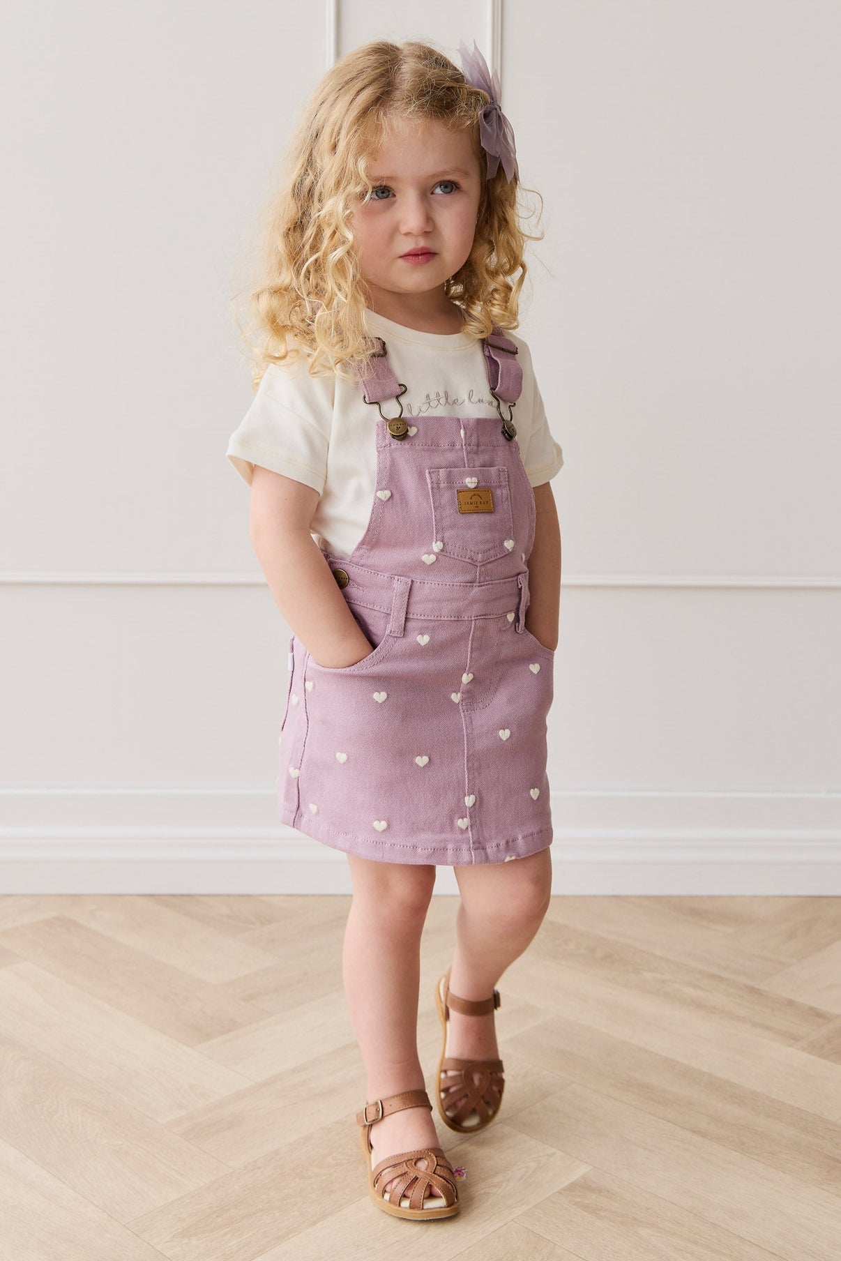 Overall Dress || Petite Heart Melody