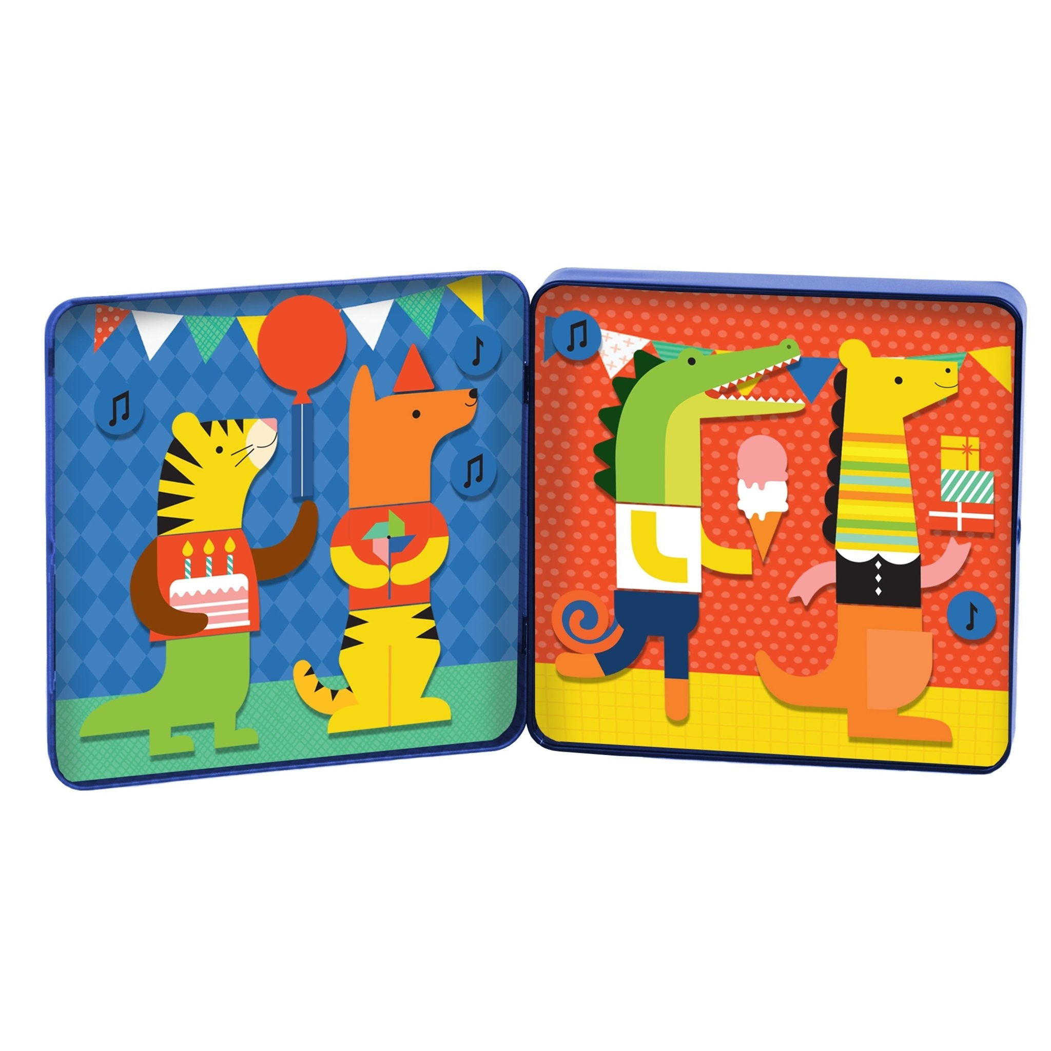 Party Animals On - The - Go Magnetic Play Set