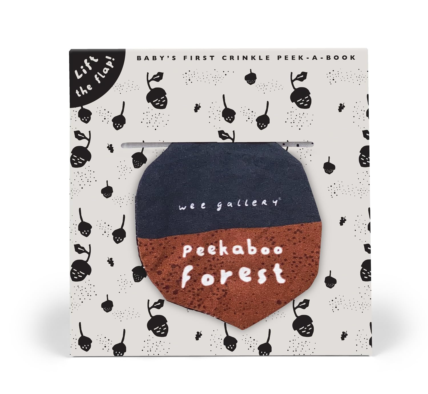 Peekaboo Forest: Baby's First Crinkle Peek - A - Book - Lift the flap!