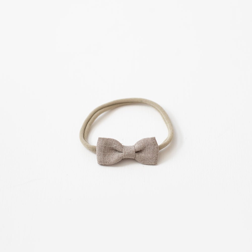 Pewter | Mini Bow