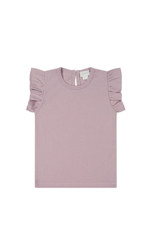Pima Cotton Lila Top || Lilyfield - LAST ONE 6/12M