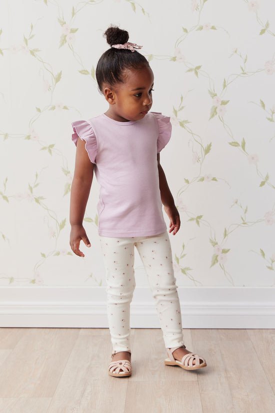 Pima Cotton Lila Top || Lilyfield - LAST ONE 6/12M