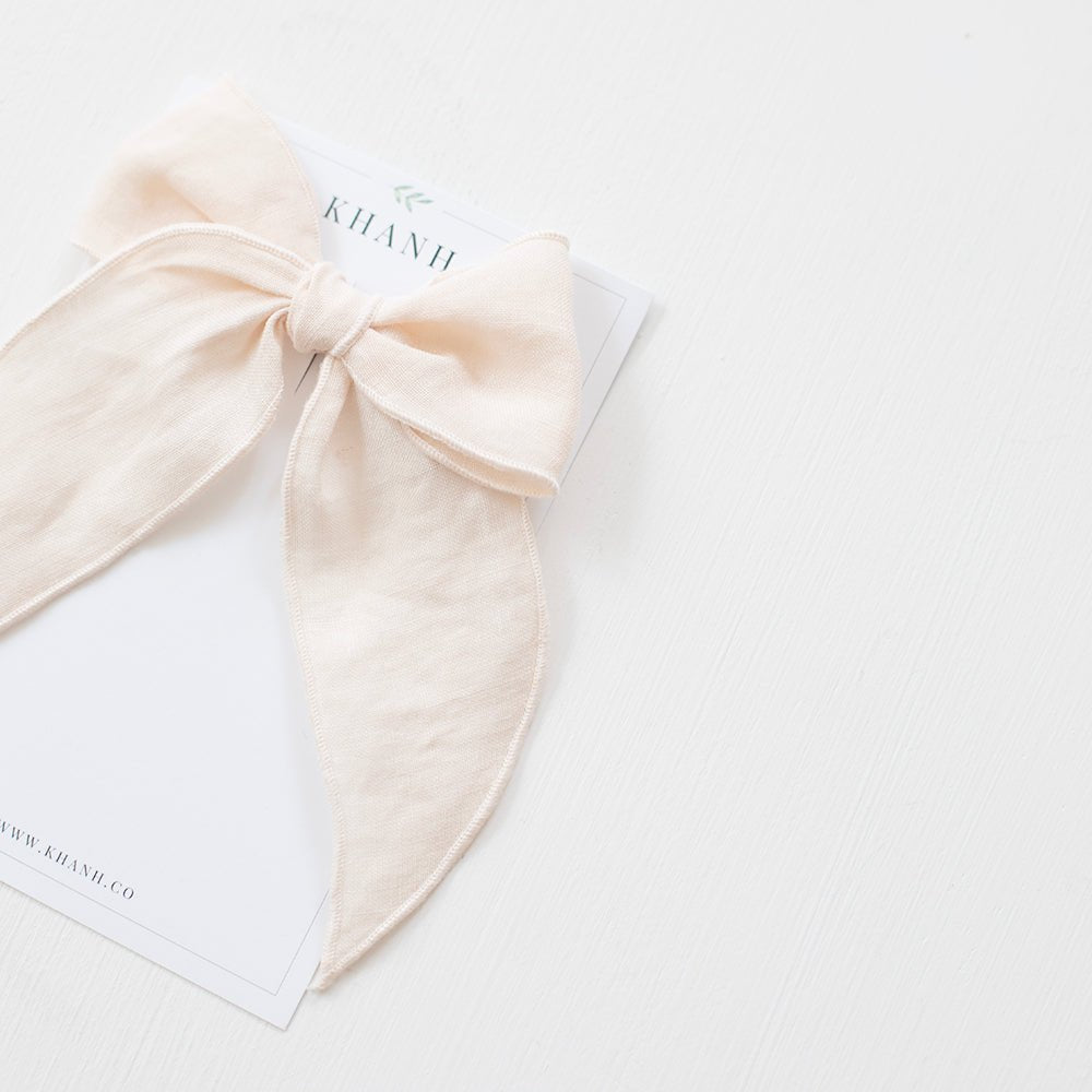 Pink Ground | Oversized Whimsical Bow