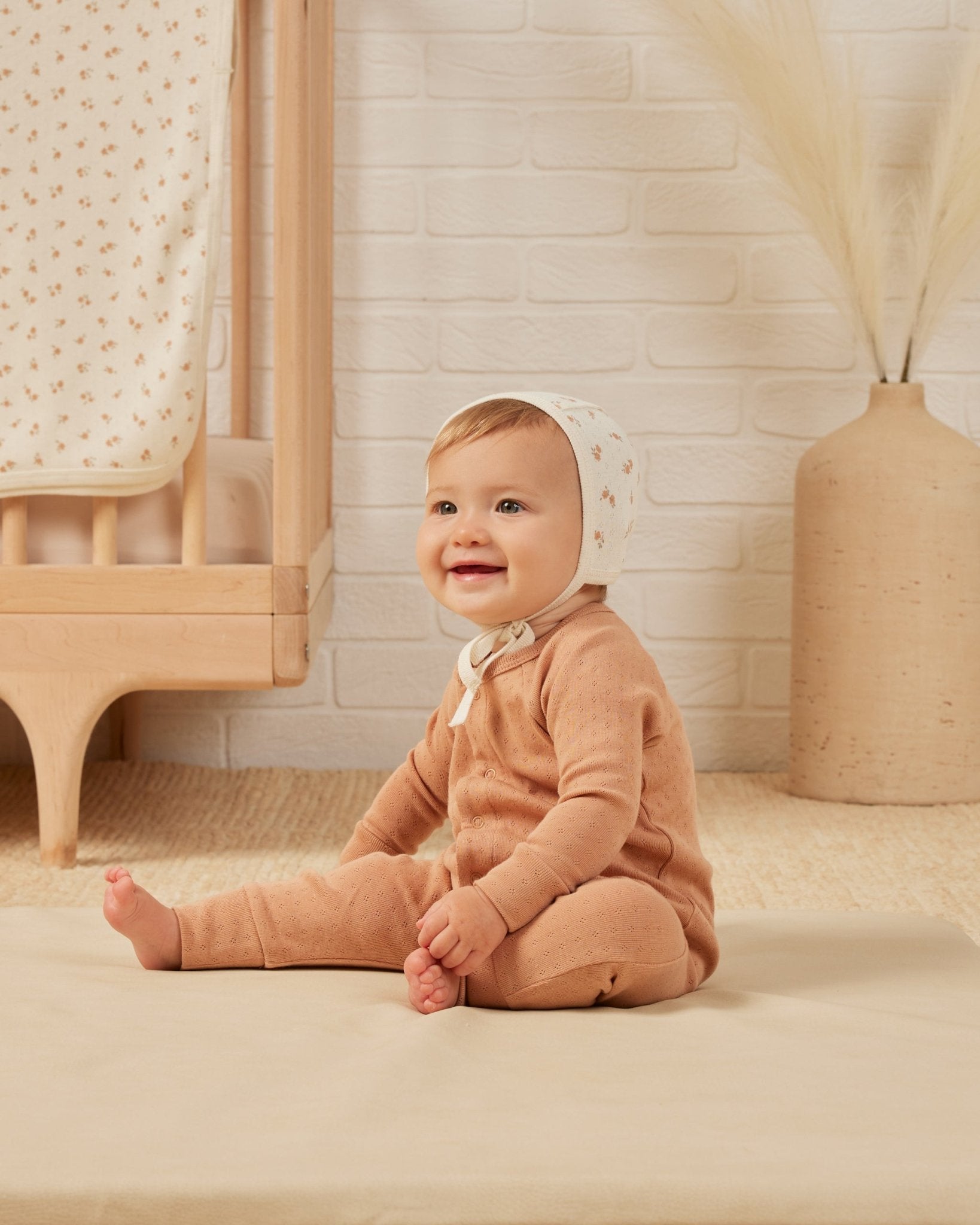 Pointelle Long John || Melon