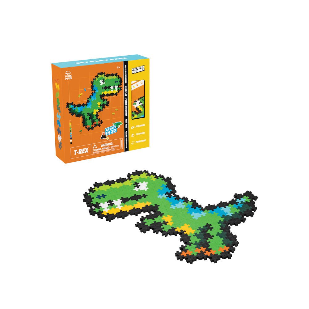 Puzzle by Number® - 250 pc T - Rex