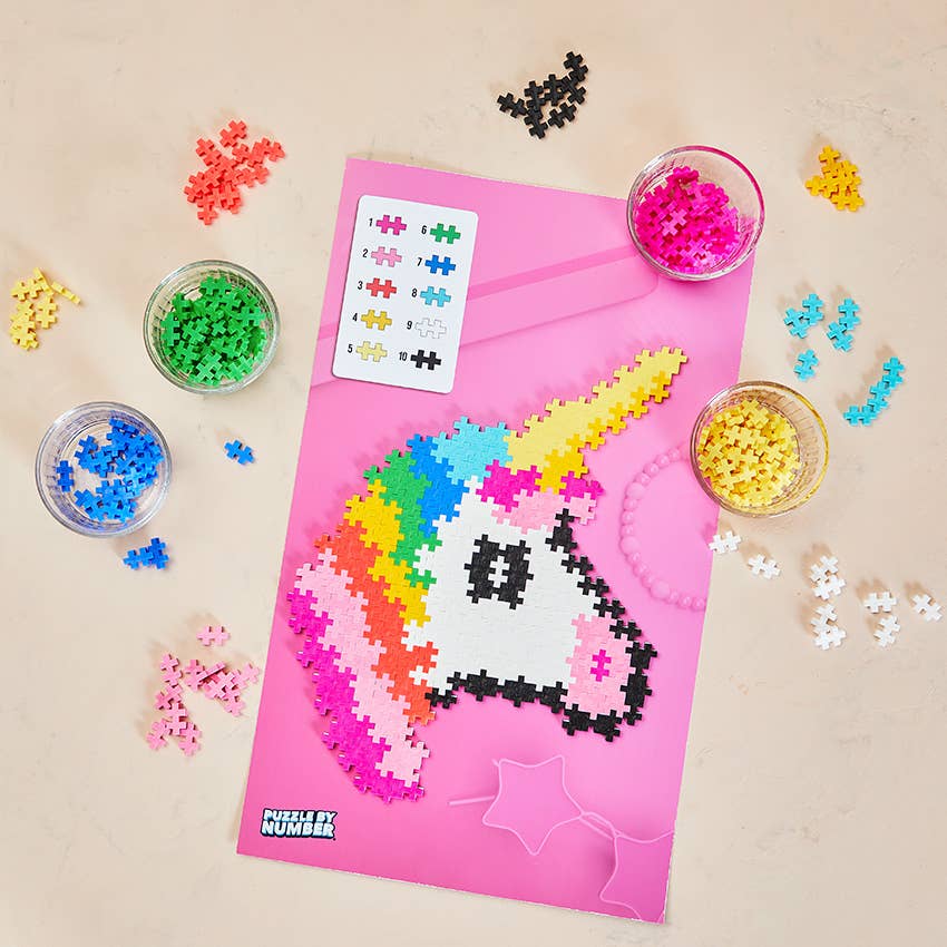 Puzzle by Number | 250 pc Unicorn