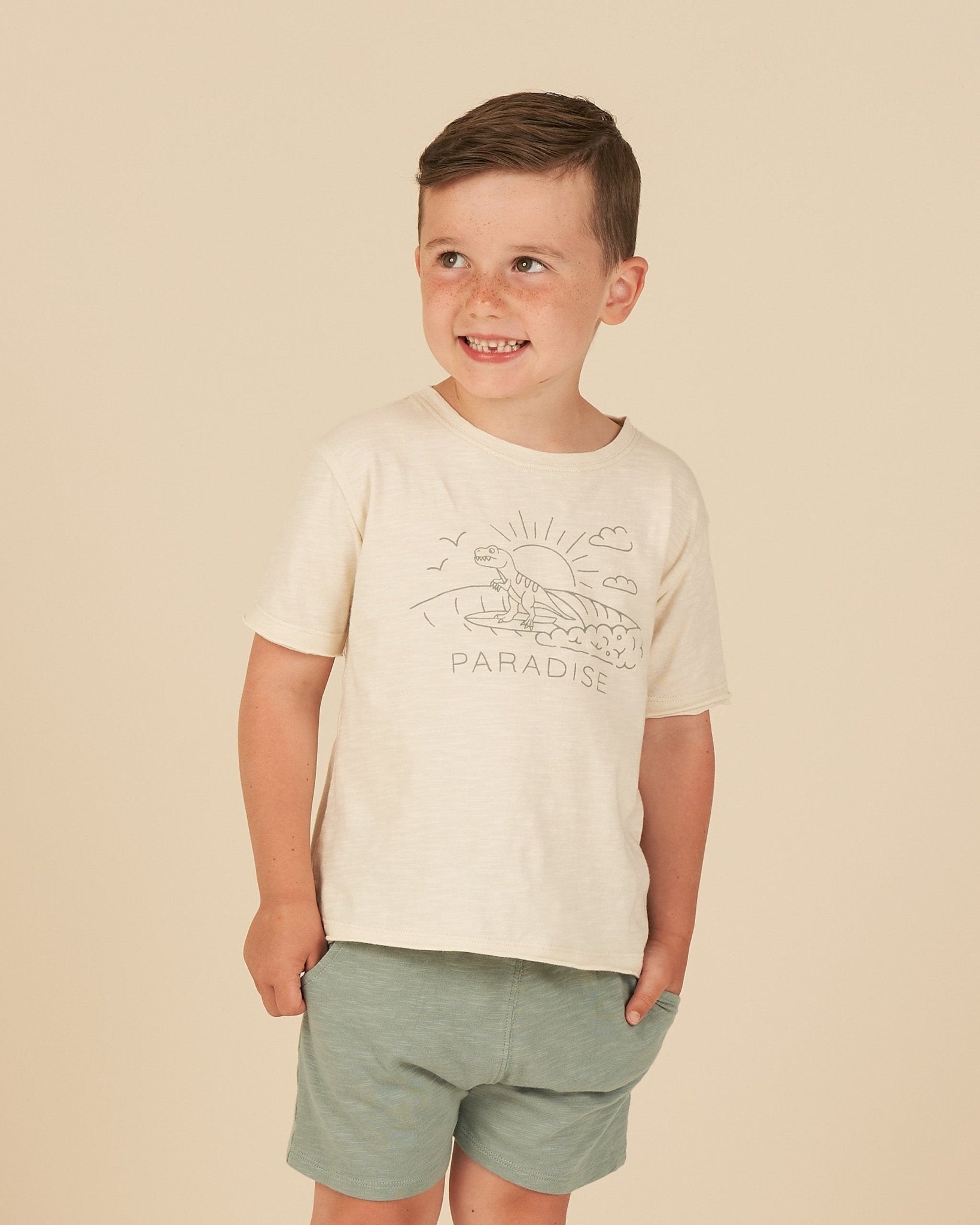 Raw Edge Tee || Paradise - LAST 12/18M & 18/24M