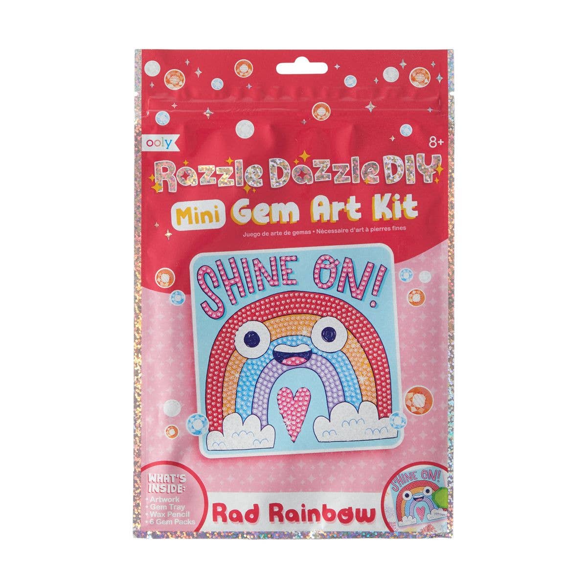 Razzle Dazzle D.I.Y. Mini Gem Art Kit | Rad Rainbow
