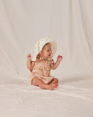 Ruffle Romper || Shell - LAST ONE 2/3Y