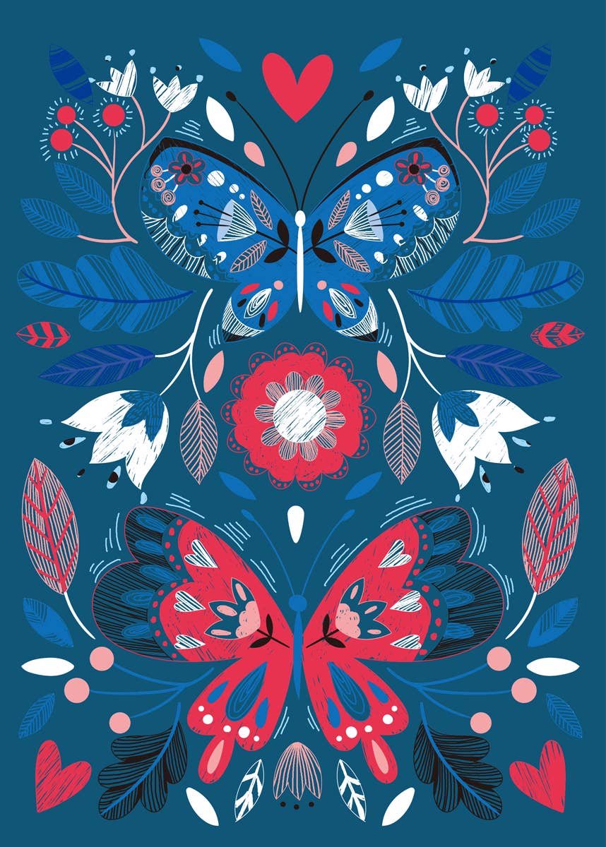 Scratch Art Book - Large SECRET GARDEN