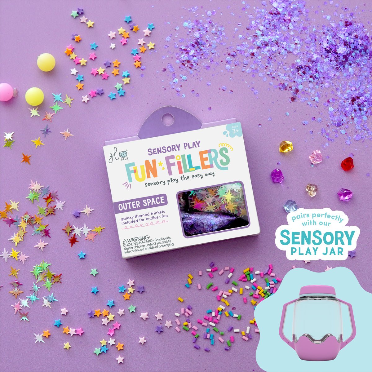 Sensory Jar Filler Pack - Space Fun