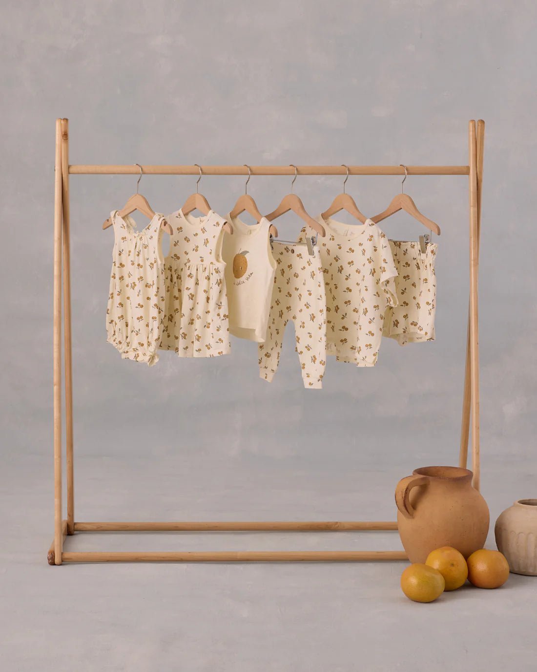 Shoulder Tie Bubble || Oranges