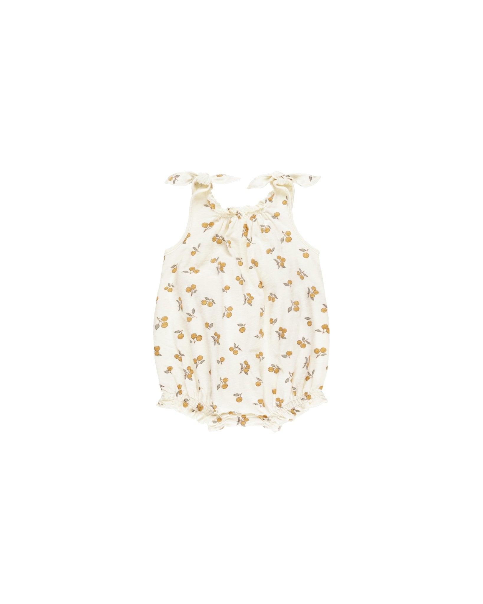 Shoulder Tie Bubble || Oranges