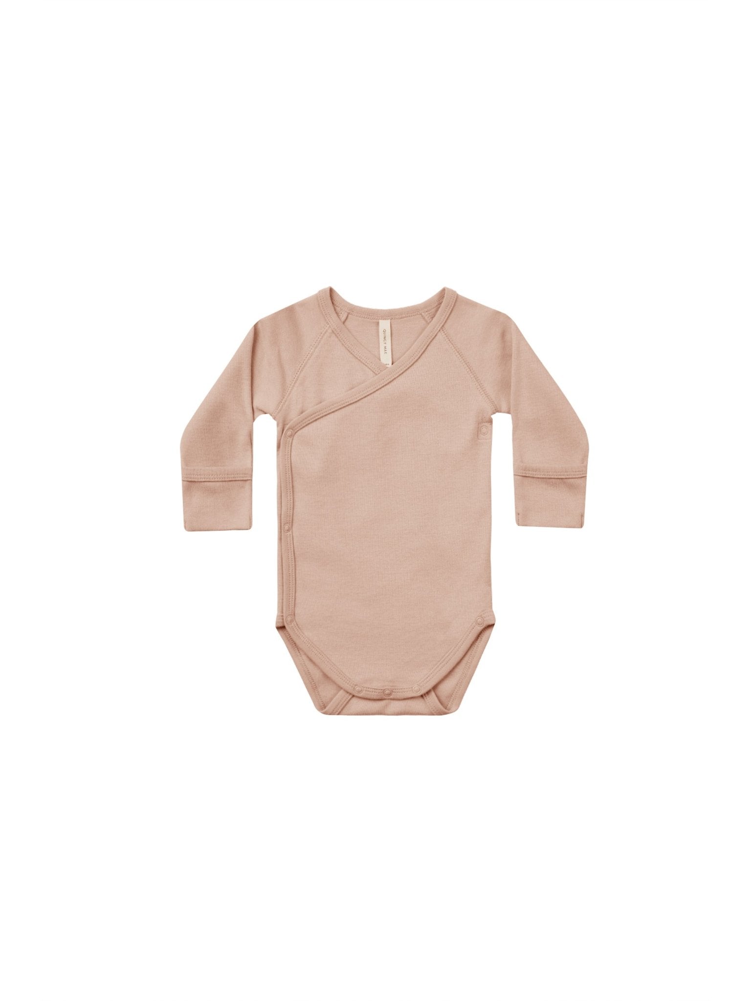 Side Snap Bodysuit || Blush - LAST NB & 0/3M