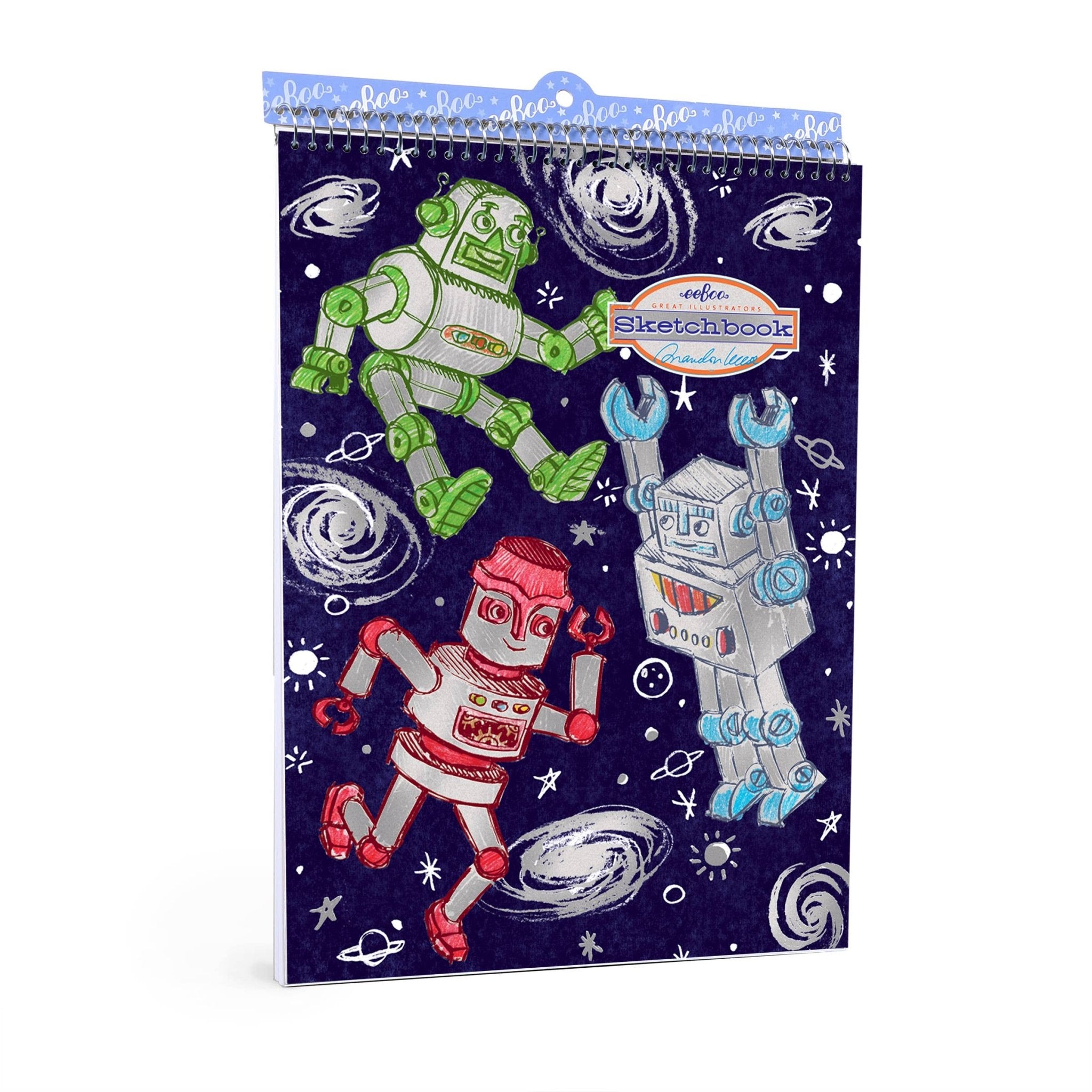 Silver Robots Sketchbook - Khanh