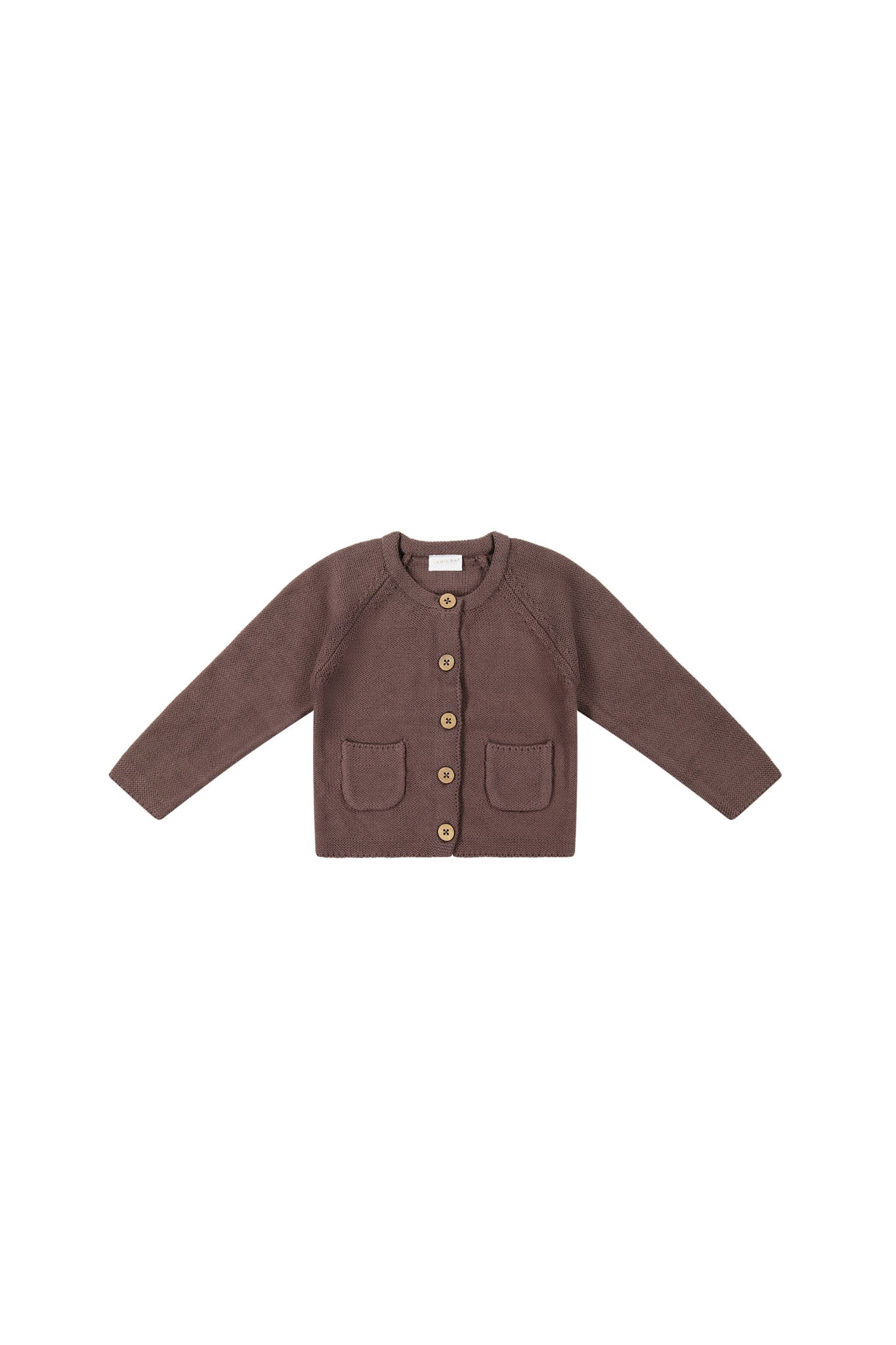 Simple Cardigan - Prune
