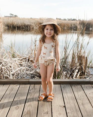 Skirted One - Piece || Leopard