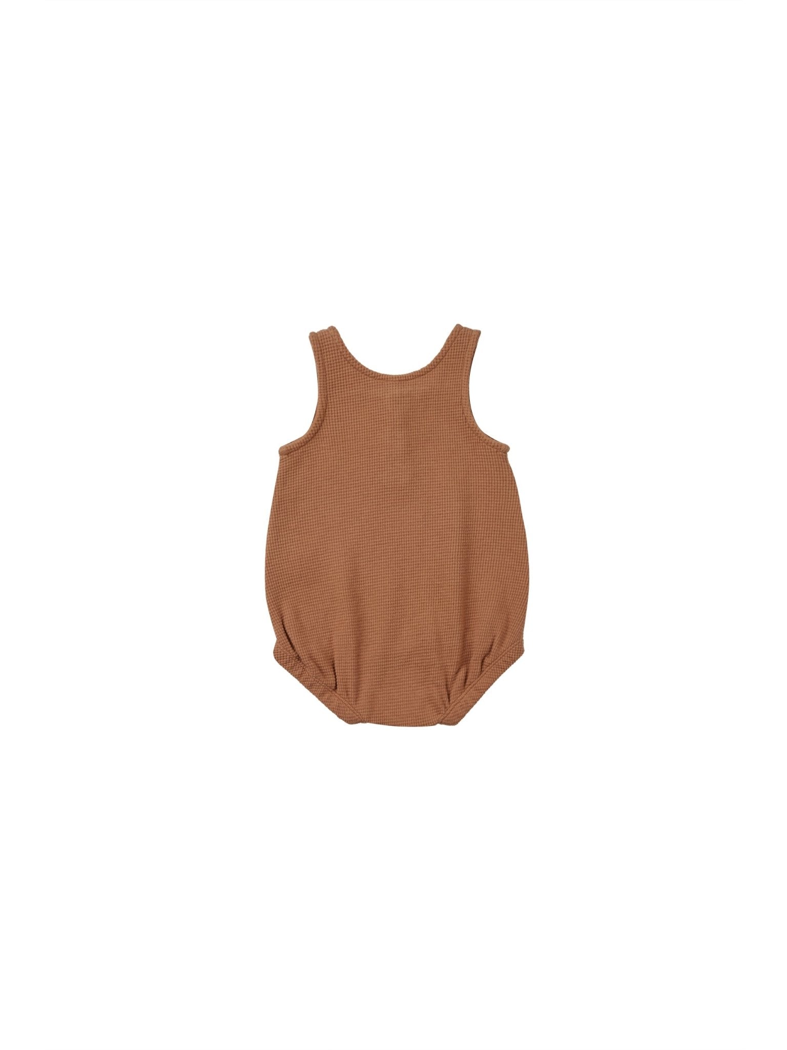 Sleeveless Bubble Romper || Clay - LAST 12/18M & 2/3Y