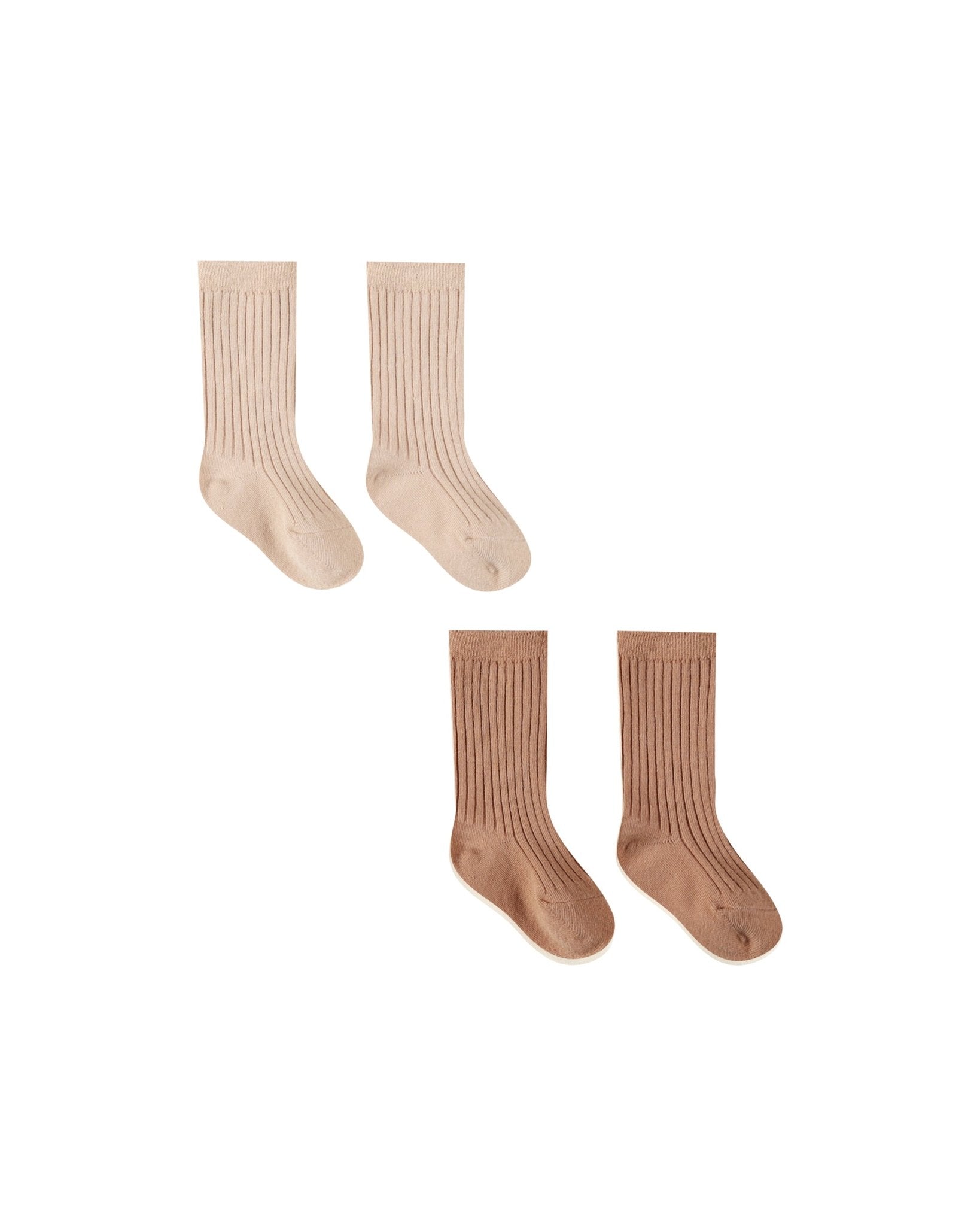 Socks Set || Shell/Rose - LAST ONE 3/5Y