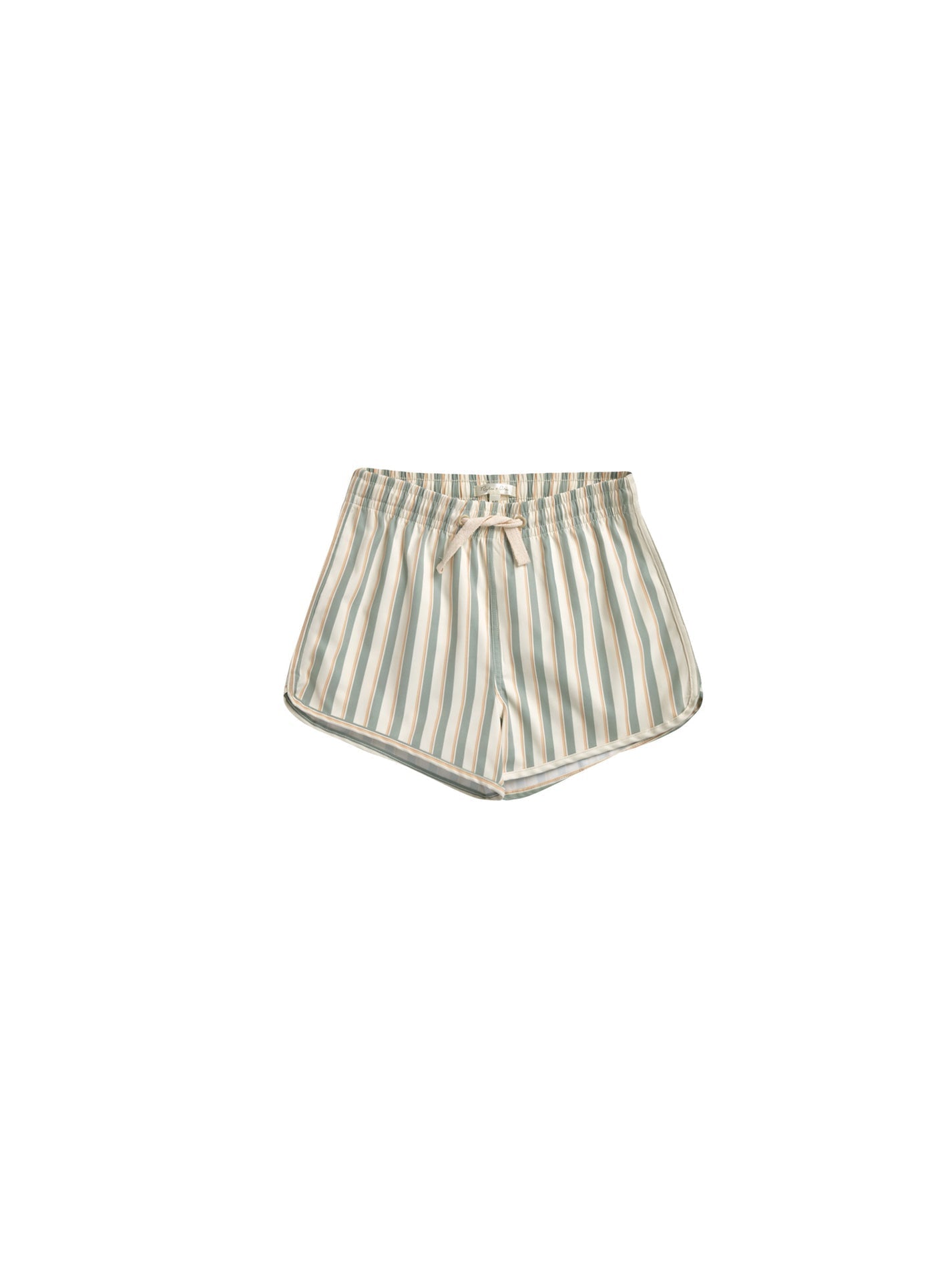 Swim Trunk || Aqua Stripe - Last 3/6M & 10/12Y