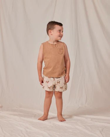 Swim Trunk || Leopard - LAST ONE 3/6M