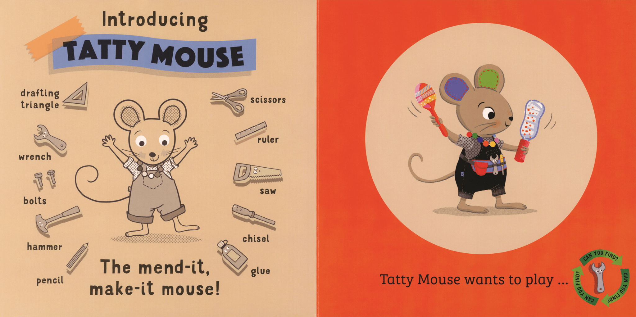 Tatty Mouse Rock Star