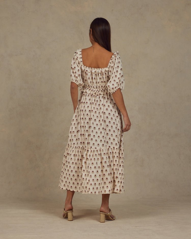 Tenley Dress || Dried Floral - LAST M & XL